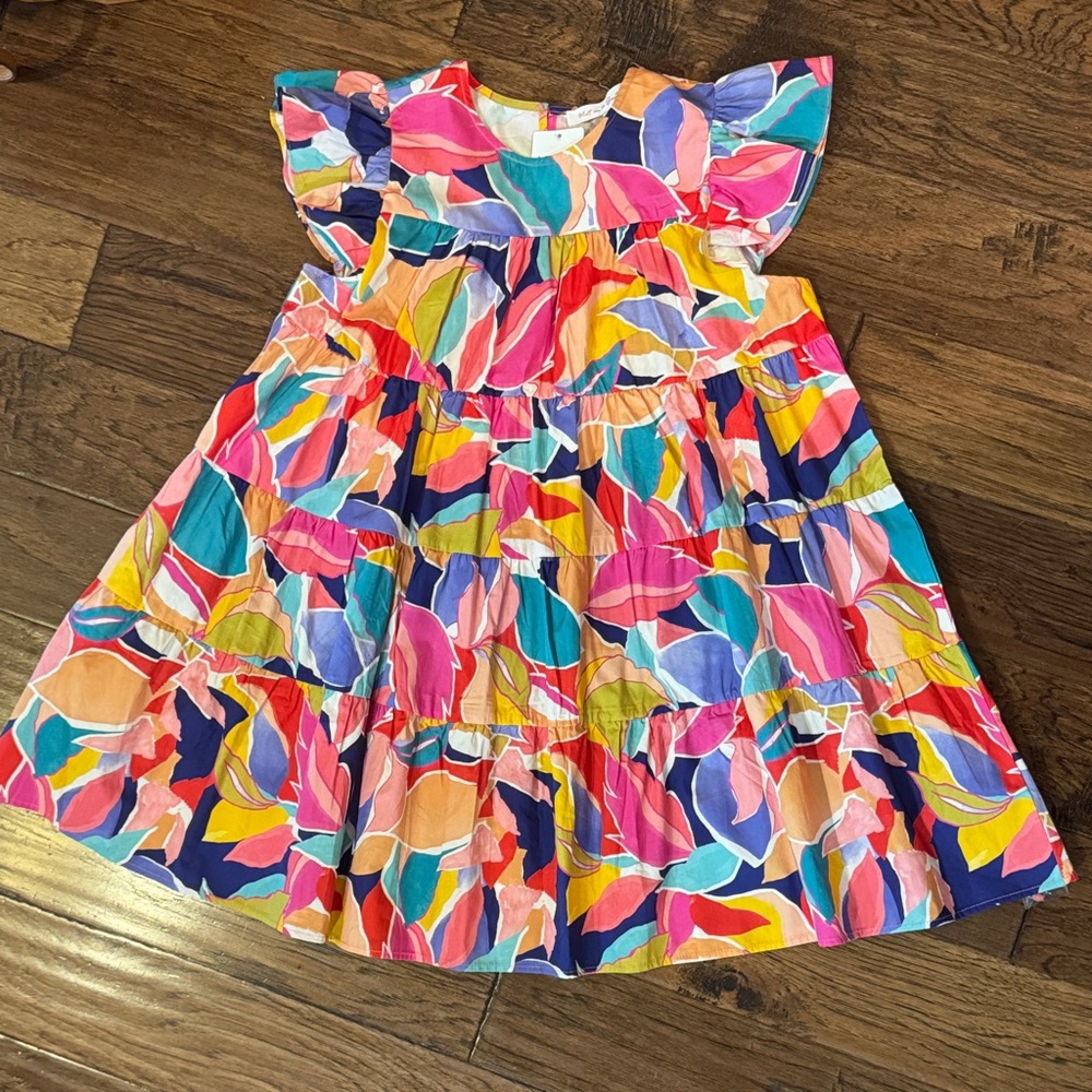 Tiered Floral Dress